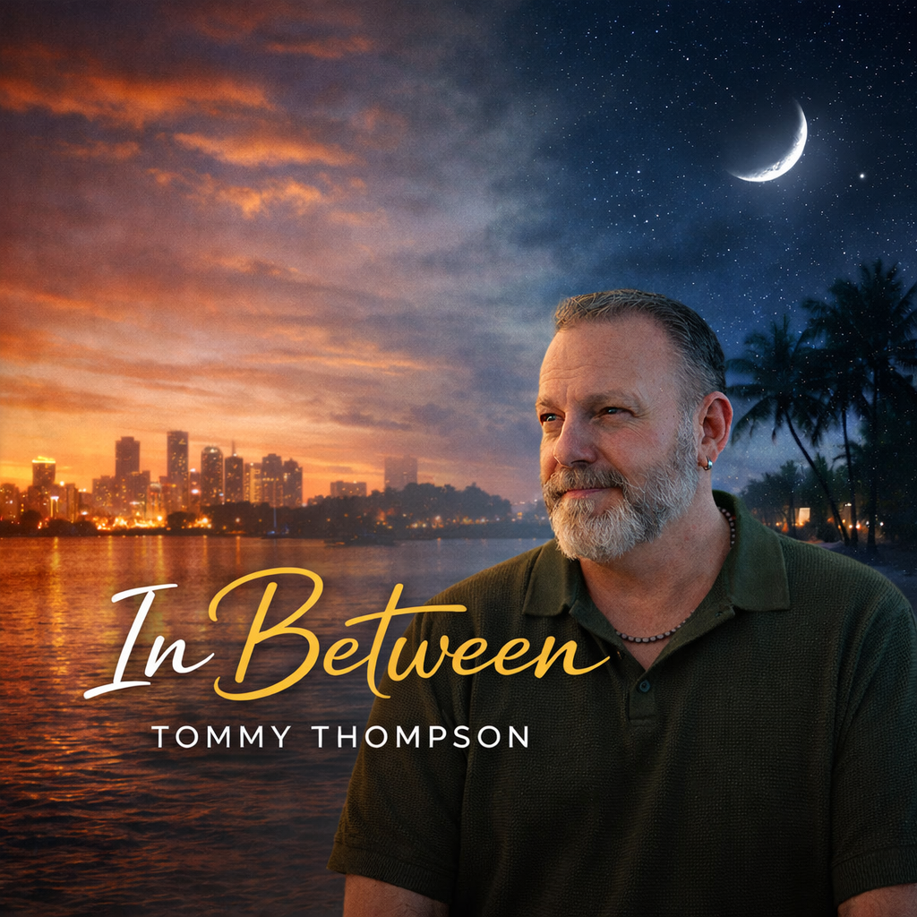 In Between album cover by Tommy Thompson